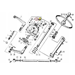 Steering mechanism housing sleeve, narrow c 3