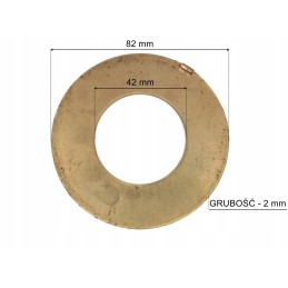 Brass satellite plate c 385 80161007