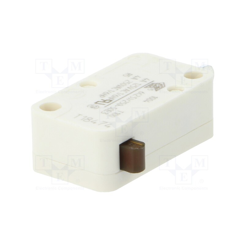 1 pcs x Marquardt - 1004.0402 - Microswitch SNAP ACTION, 4A/250VAC, SPST NC + NO, Pos: 2, 0.6N
