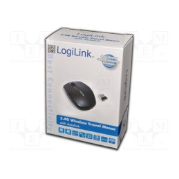 1 pcs x LOGILINK - ID0114 - Optical mouse, black, USB, wireless, No.of butt: 3