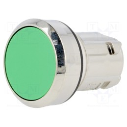 1 pcs x SIEMENS - 3SU1050-0AB40-0AA0 - Switch: push-button, 22mm, Stabl.pos: 1, green, none, IP67, flat