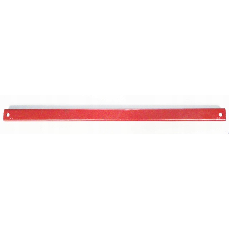 Screwed-on strip, short metal sheet