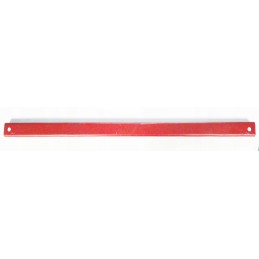 Screwed-on strip, short metal sheet