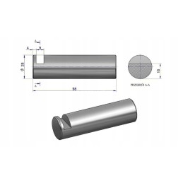 Fork pin C 385 original Ursus 80455012