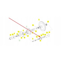 100032255 cleaning system bearing housing