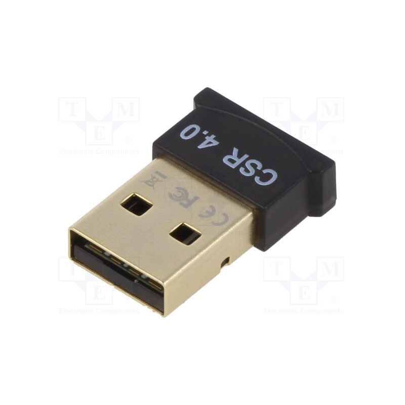 1 pcs x SAVIO - SAVBT-040 - BT adapter, black, USB A, Bluetooth 4.0,USB 2.0, Features: PnP