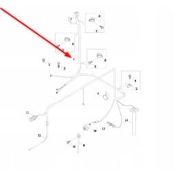 Tb1s481010002ak engine wiring harness
