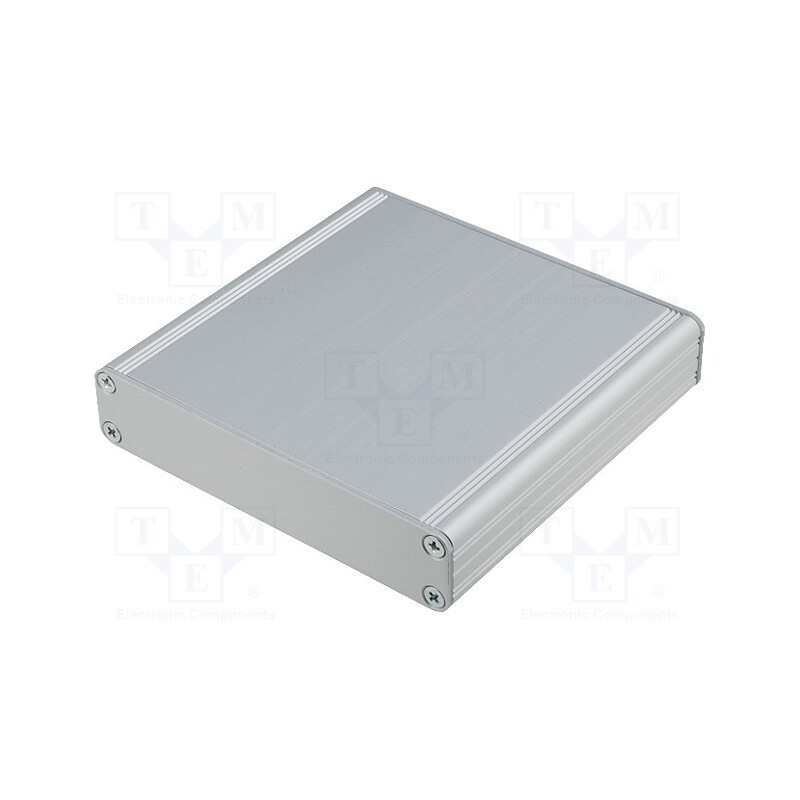 1 pcs x FISCHER ELEKTRONIK - AKG 105 22 100 ME - Enclosure: with panel, AKG, X: 105mm, Y: 100mm, Z: 22mm, aluminium