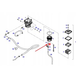 F725200060070 fuel pre-filter cap
