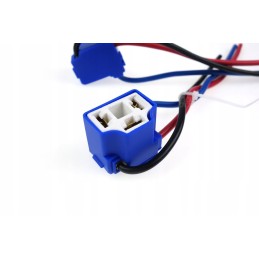 H4 ceramic bulb plug connector cube, 2 pieces