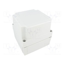 1 pcs x FIBOX - ABS 125/125 HG - Enclosure: multipurpose, X: 130mm, Y: 130mm, Z: 125mm, MNX, ABS, grey