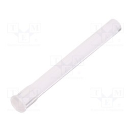 10 pcs x FIX&FASTEN - FIX-LEM-189V0 - Fiber for LED, round, Ø3.2mm, Front: flat, straight, UL94V-0