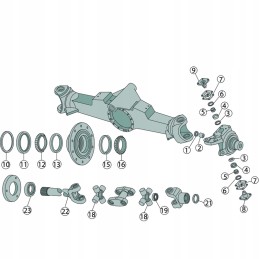 Pad danah2246c 78810c1 case ih