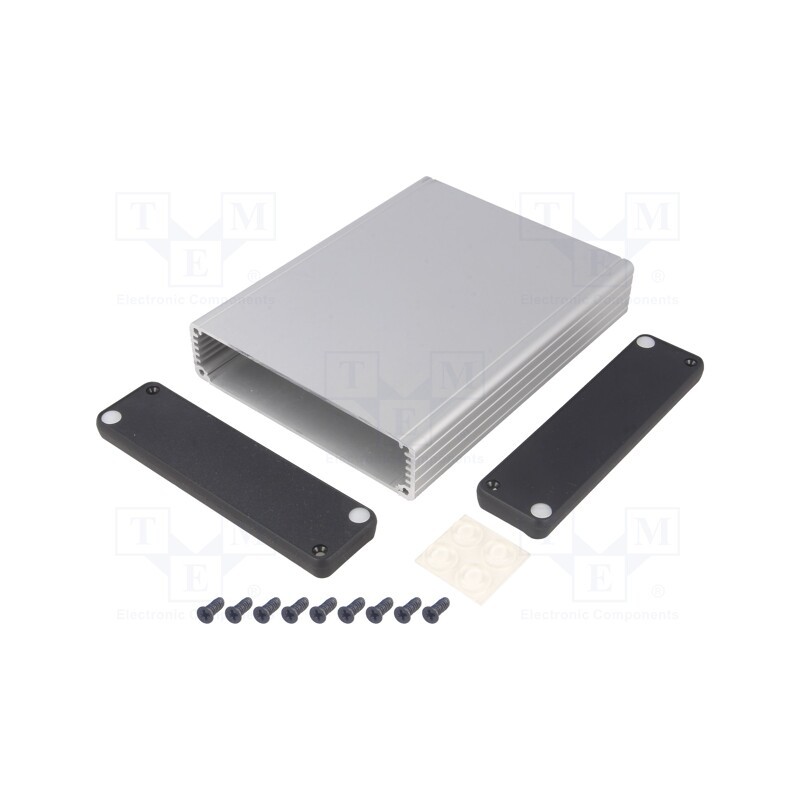 1 pcs x HAMMOND - 1455P1602 - Enclosure: with panel, 1455, X: 125mm, Y: 160mm, Z: 30mm, aluminium