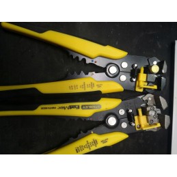 Automatic insulation stripping pliers
