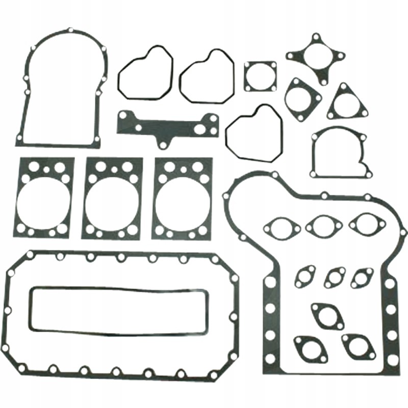 Set of gaskets for Zetor 3 cyl 1 2mm engine