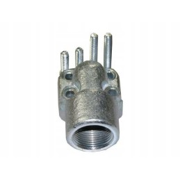 Angled hydraulic pump adapter 4 holes 3 4