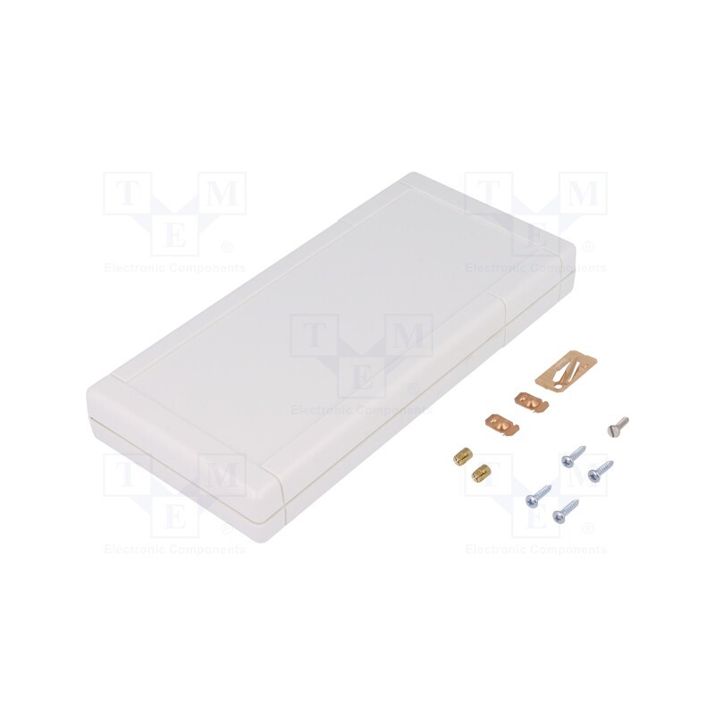 1 pcs x TEKO - TBL-1B.7 - Enclosure: multipurpose, X: 94mm, Y: 200mm, Z: 25mm, TEKBOX, ABS