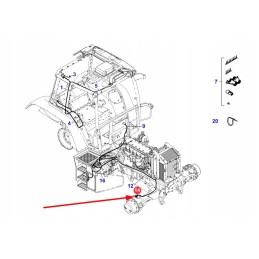 G718970190150 front axle sensor