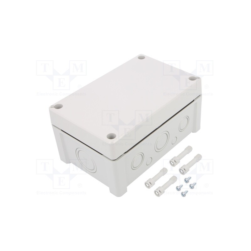 1 pcs x FIBOX - TAM 191209 - Enclosure: junction box, X: 122mm, Y: 187mm, Z: 90mm, wall mount, ABS