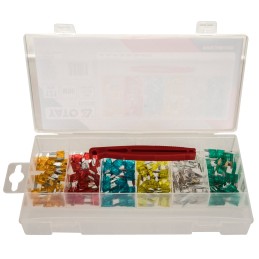 Set of blade fuses, fuse 121 pcs
