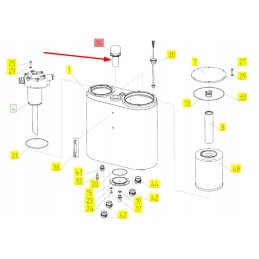 101489926 hydraulic filter breather