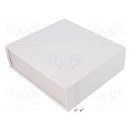 1 pcs x HAMMOND - 1598DGY - Enclosure: with panel, 1598, X: 206mm, Y: 180mm, Z: 64mm, ABS, grey