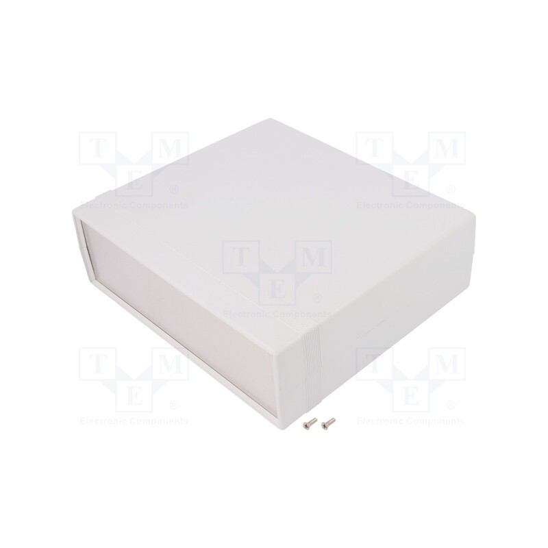 1 pcs x HAMMOND - 1598DGY - Enclosure: with panel, 1598, X: 206mm, Y: 180mm, Z: 64mm, ABS, grey