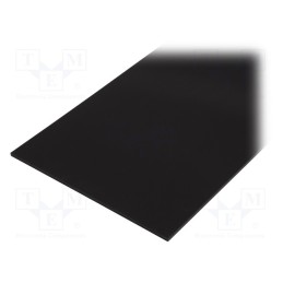 1 pcs x MITSUBISHI CHEMICAL ADV. MATERIALS - 30401194C030050010 - Sheet, Dim: 497x1000mm, Thk: 30mm, black, Features: antistatic