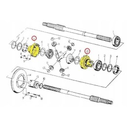 Differential housing C 330 original Ursu