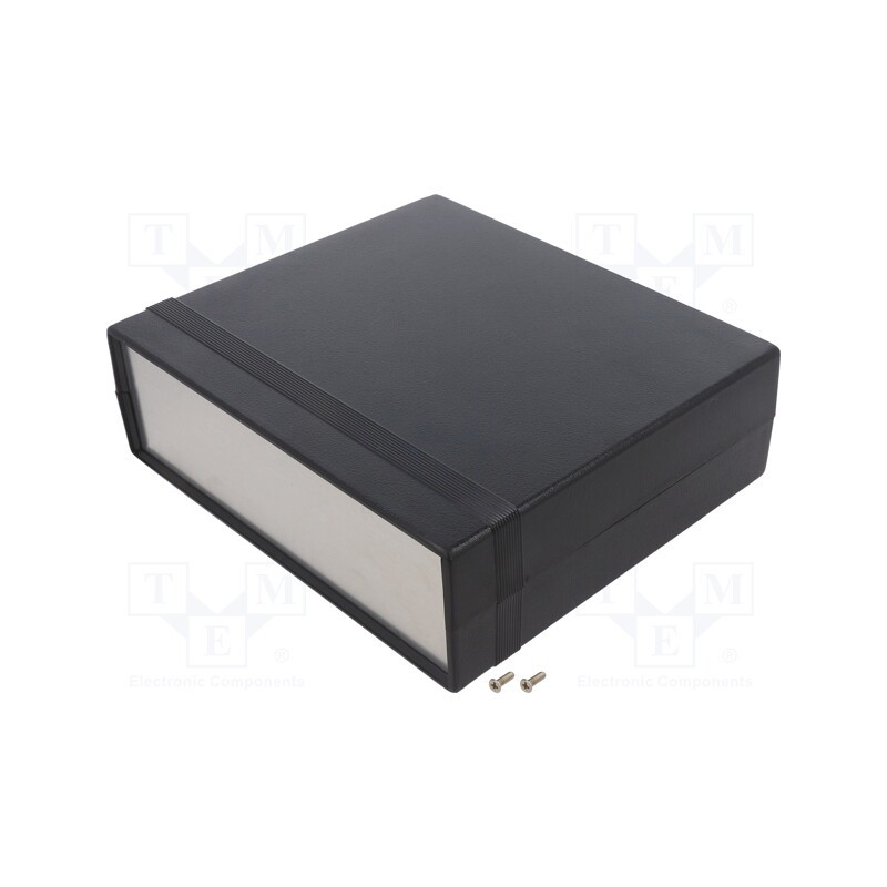 1 pcs x HAMMOND - 1598DBK - Enclosure: with panel, 1598, X: 206mm, Y: 180mm, Z: 64mm, ABS, black