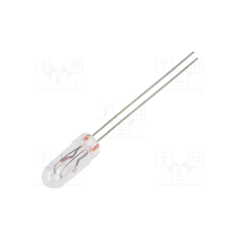 5 pcs x BRIGHTMASTER - L14-12/40 - Filament lamp: miniature, 12VDC, 40mA, Bulb: T1 1/4, Ø: 4.2mm