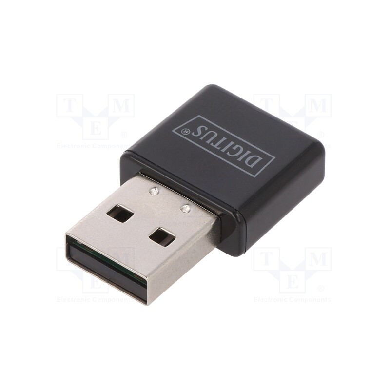 1 pcs x DIGITUS - DN-70542 - PC extension card: WiFi network, USB A plug, USB 2.0, EIRP