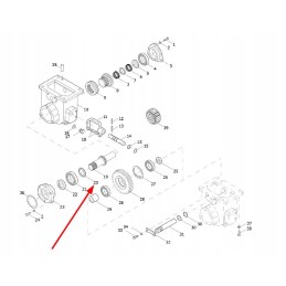 US$254 42 109 bearing retainer ring