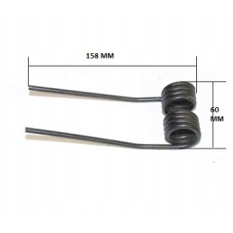 The spring pick-up finger of the Krone 10 16s baler