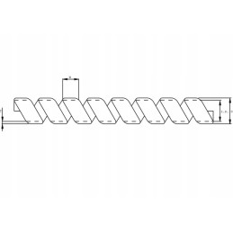 Kbv26z spiral hose cover type kbv 26 32 mm