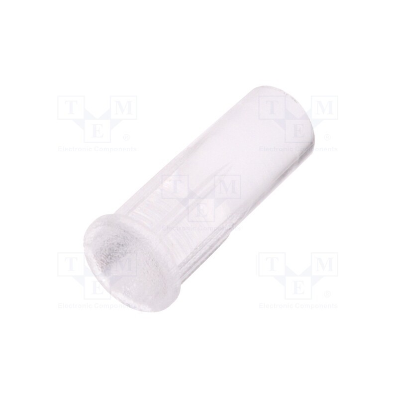 50 pcs x FIX&FASTEN - FIX-LEM-135 - Fiber for LED, round, Ø3.2mm, Front: flat, straight, UL94V-2