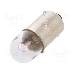 10 pcs x ELTA - EB0233TB - Filament lamp: automotive, BA9S, transparent, 12V, 4W, VISIONPRO
