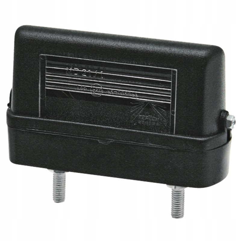 Aspoeck license plate lamp