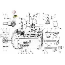 Sight glass cover clutch c 330