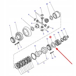 3903913m1 locating washer 0 10 mm