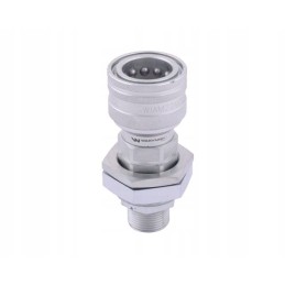 Hydraulic quick connector euro socket m22x1 5