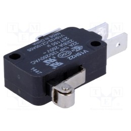 1 pcs x HONEYWELL - V15H22-CZ100A05 - Microswitch SNAP ACTION, 22A/250VAC, with lever (with roller)