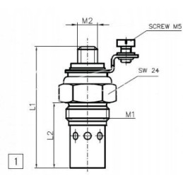 Flame candle candle case steyr 162000090701