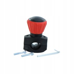 Red steering wheel knob with bearings