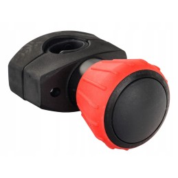 Red steering wheel knob with bearings