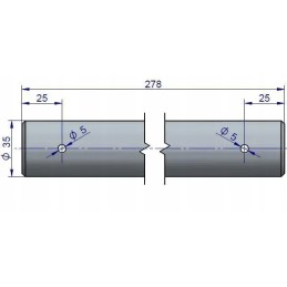 Hook bracket pin c 360