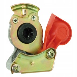 Automatic pneumatic connector m22x1 5 red