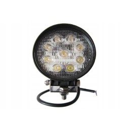 LED work lamp 9x3w round lighting motor