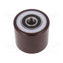 1 pcs x COLSON - WHPU 807020 - Pallet roller, Ø: 80mm, W: 70mm, 500kg, polyurethane, -20÷80°C